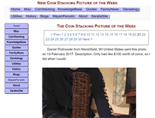 Tablet Screenshot of coinstacking.com